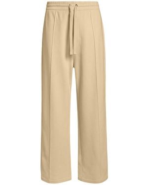 Ami Paris Pants Viscose, Wool - Natural