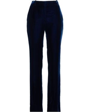 Nina Ricci Trousers Viscose, Cupro - Blue