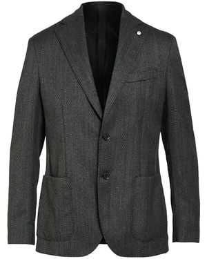 L.B.M. 1911 Blazer Virgin Wool - Black