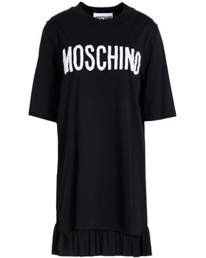 Moschino Couture Mini Dress Cotton - Black