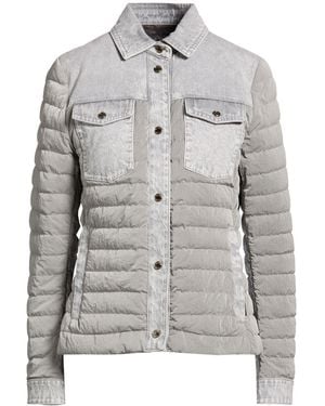 Moorer Plumífero Y Acolchado - Gris