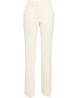 MAX&Co. Reims Ivory Pants Polyester, Viscose, Elastane - White