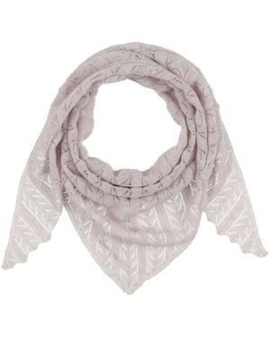 Alysi Scarf Viscose, Polyester - Pink