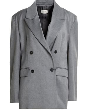 ViCOLO Blazer Polyester, Viscose, Elastane - Gray