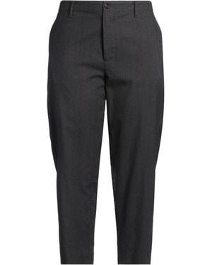 Massimo Alba Pants Wool, Cotton - Gray