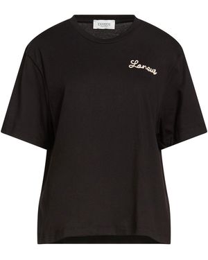 Laneus T-Shirt Cotton - Black