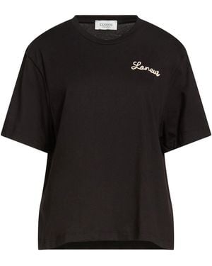 Laneus T-Shirt Cotton - Black