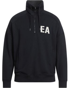 Emporio Armani Sweatshirt Modal, Cotton, Polyamide, Elastane - Blue