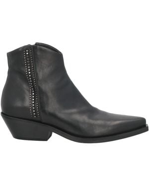 FRU.IT Ankle Boots Leather - Black