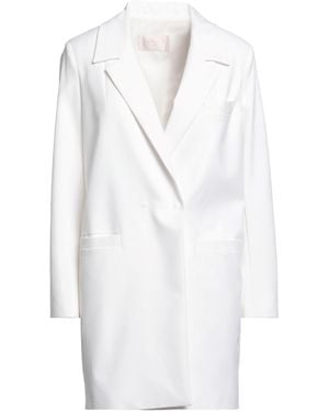 Annie P Manteau long et trench - Blanc