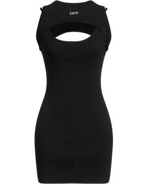 Off-White c/o Virgil Abloh Mini-Kleid - Schwarz
