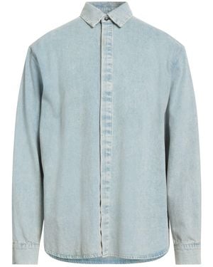 Fear Of God Denim Shirt Cotton - Blue