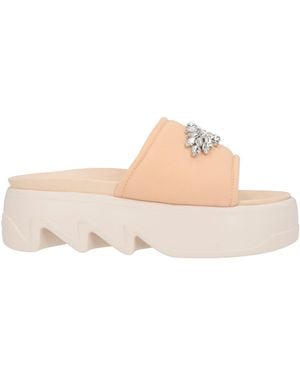 Le Silla Sandals Textile Fibers - Natural