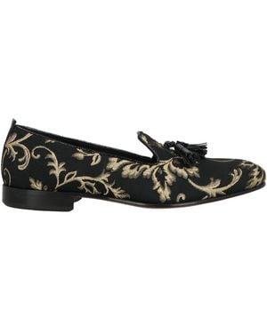 MICH SIMON Loafers Textile Fibres - Black