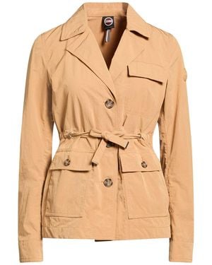 Colmar Camel Jacket Polyester, Cotton, Polyamide - Natural