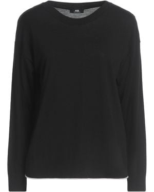 Alpha Studio The Fine Essentials Jumper Merino Wool - Black