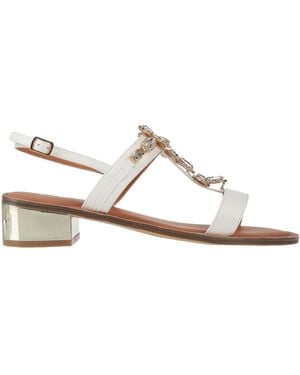 GARDINI SPIRIT Sandals Textile Fibres - Natural
