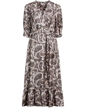 Sandro Midi Dress - Black