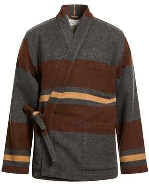 Universal Works Jacket Wool, Polyester, Acrylic, Polyamide, Cotton - Brown