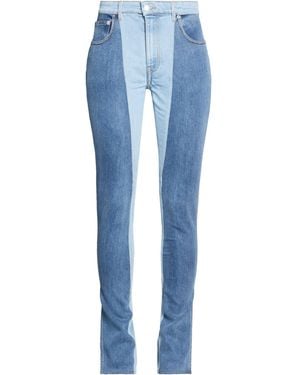 Mugler Jeans Cotton, Elastomultiester - Blue