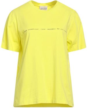 Semicouture T-shirt - Yellow
