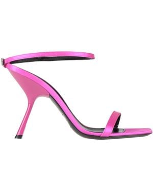 Sergio Rossi Sandals Textile Fibers - Pink