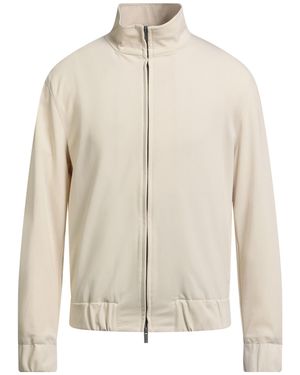 Hevò Jacket Cotton, Polyamide, Elastane - White