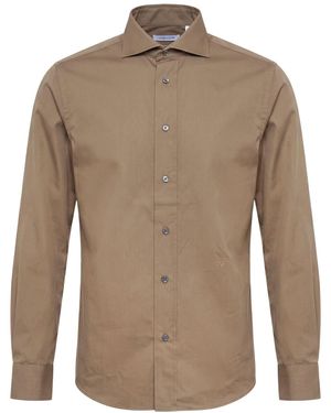 Jacob Cohen Khaki Shirt Cotton - Brown