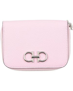 Ferragamo Wallet Calfskin - Pink