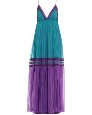 Alberta Ferretti Maxi Dress - Purple