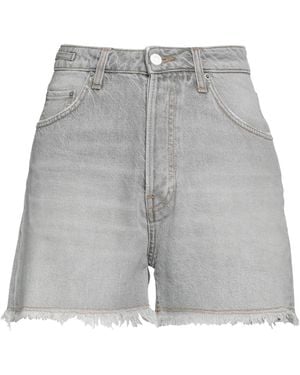 Haikure Denim Shorts - Gray
