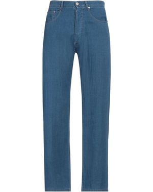 Palm Angels Trousers Cotton - Blue