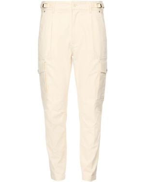 Moncler Cream Pants Cotton, Elastane - Natural