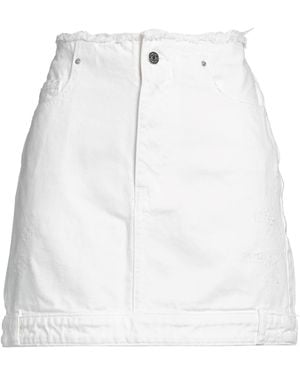 ARMANI EXCHANGE Denim Skirt Cotton - White