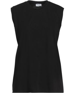 RUE DU BAC T-Shirt Viscose, Polyamide, Elastane - Black