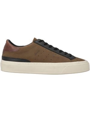 Date Military Sneakers Leather - Brown
