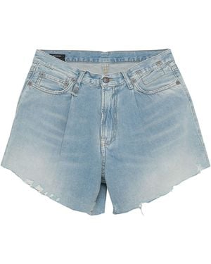 R13 Denim Shorts - Blue