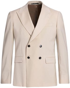 Low Brand Blazer Virgin Wool - Natural