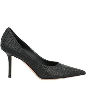 Jimmy Choo Court Shoes Leather - Black