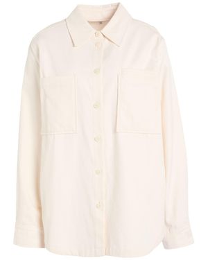 Maison Kitsuné Ivory Shirt Cotton - Natural