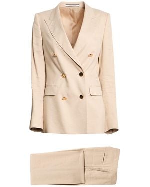 Tagliatore 0205 Suit Viscose, Linen, Polyester - Natural