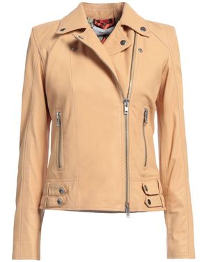 Bully Sand Jacket Leather - Natural