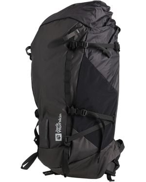 Jack Wolfskin Backpack Textile Fibres - Black