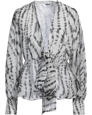 MSGM Top Polyester - Gray