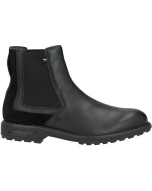 Tommy Hilfiger Ankle Boots - Black