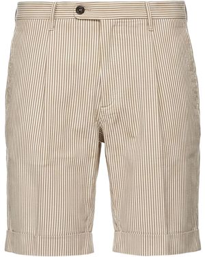Michael Coal Shorts & Bermuda Shorts Cotton, Linen, Elastane - Natural