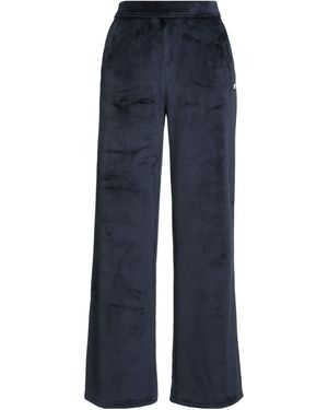 K-Way Pants Polyester, Elastane - Blue