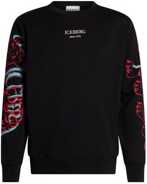 Iceberg Sweatshirts - Black