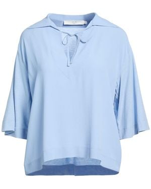 19.70 Nineteen Seventy Midnight Top Lyocell, Cotton, Acetate, Silk - Blue