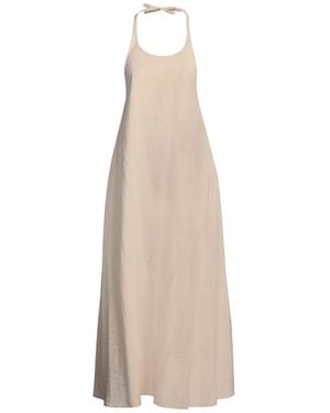 Peserico Midi Dress Modal, Polyester - Natural